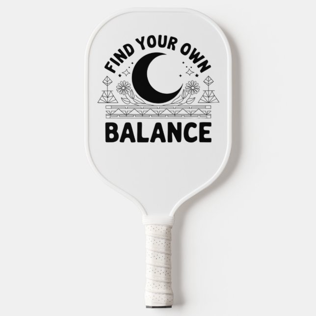 Raquette De Pickleball Trouver votre propre solde (Recto)