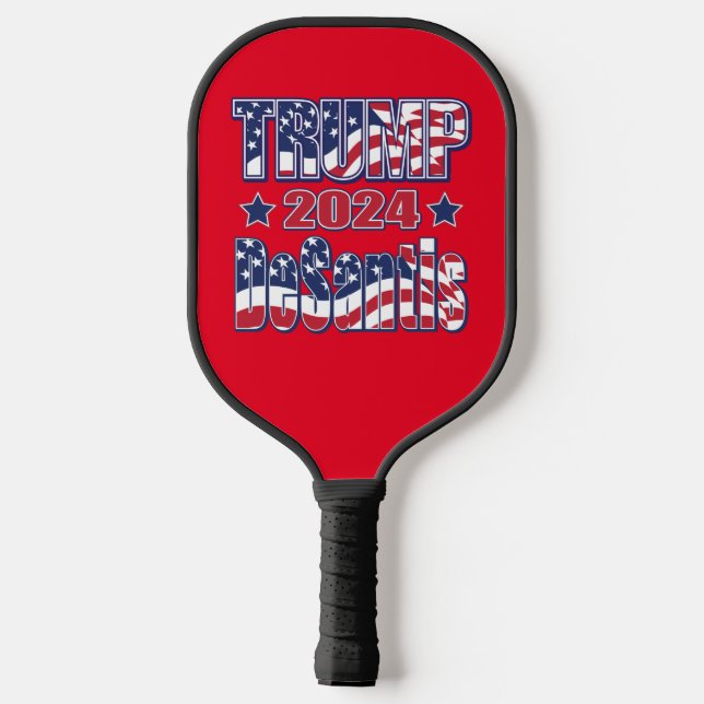Raquette De Pickleball Trump DeSantis 2024 (Verso)