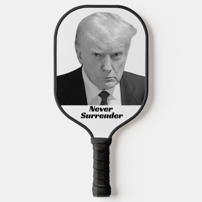 Raquette De Pickleball Trump ne cédera jamais (Recto)