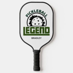 Raquette De Pickleball Typographie de la légende de Pickleball Nom person
