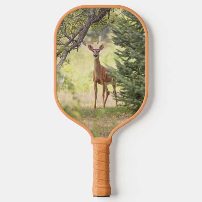 Raquette De Pickleball Un cerf solitaire  (Recto)