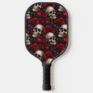 Raquette De Pickleball Un crâne et une série Rose 10