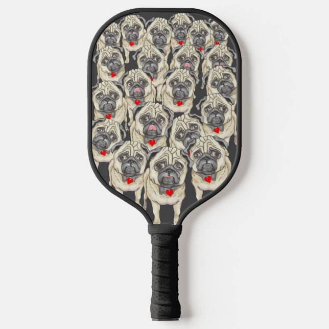 Raquette De Pickleball Un Grumble de Carlins Pickleball Paddle (Recto)