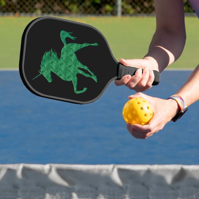Raquette De Pickleball Unicorne de feu vert (Insitu)