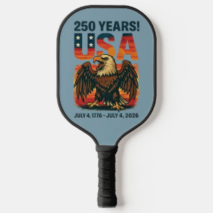Raquette De Pickleball USA 250 Years - Patriotic Bald Eagle 4 juillet 202
