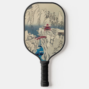 Raquette De Pickleball Utagawa Hiroshige - Neige sur le mont Haruna