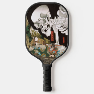 Raquette De Pickleball Utagawa Kuniyoshi Warrior vs Ghost, Art Japonais