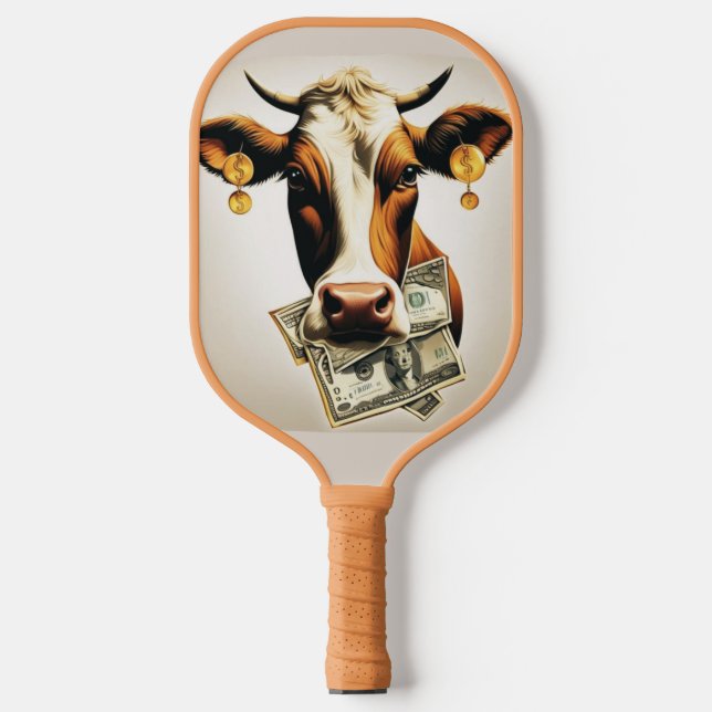 Raquette De Pickleball Vache en espèces (Recto)