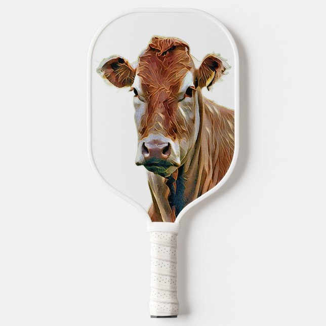 RAQUETTE DE PICKLEBALL VACHE MIGNONNE (Recto)