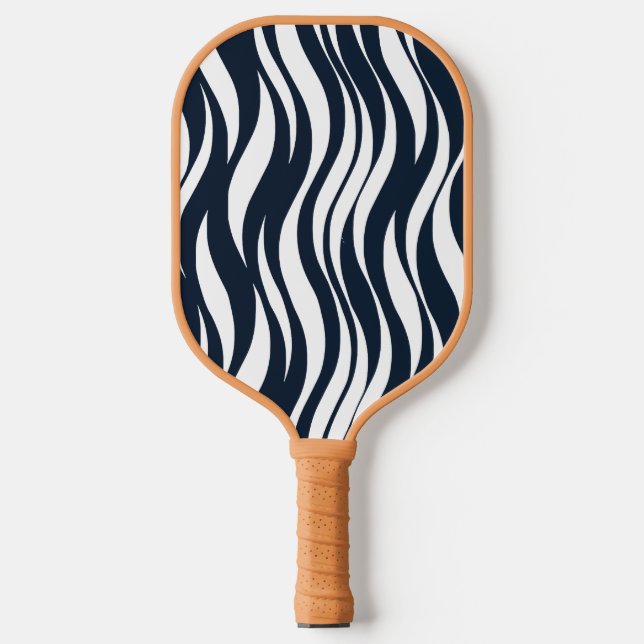 Raquette De Pickleball Vagues - Bleu Minuit (Recto)