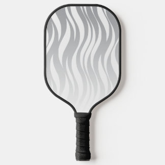 Raquette De Pickleball Vagues - Dégradé Argent Acier