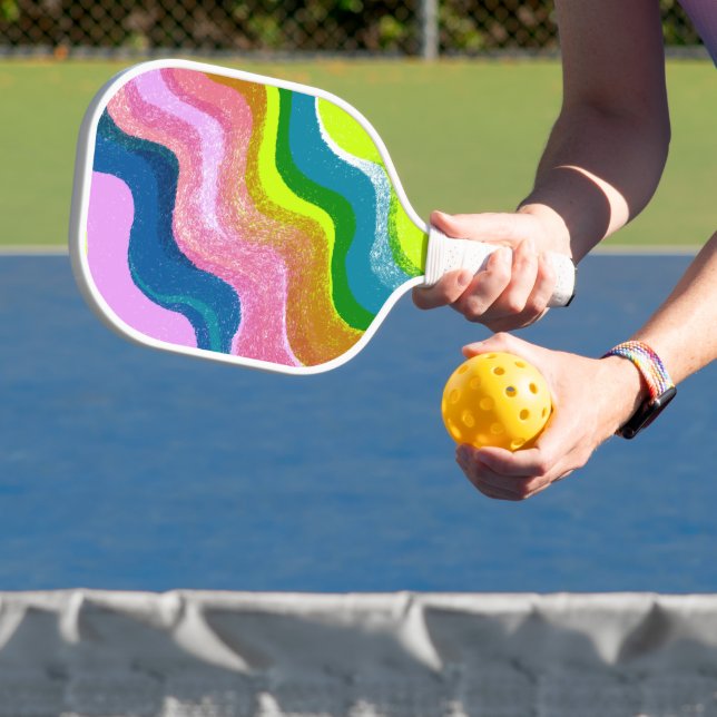 Raquette De Pickleball Vagues en gras (Insitu)