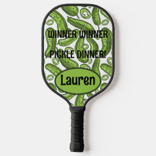 Raquette De Pickleball Vainqueur personnalisé Dîner de chiche