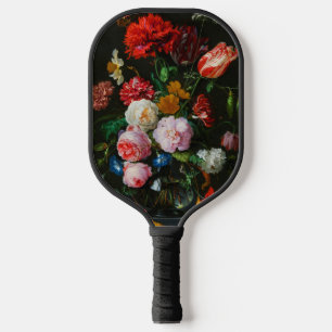 Raquette De Pickleball Vase de verre avec des fleurs