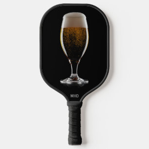 Raquette De Pickleball Verre Monogramme personnalisé de bière