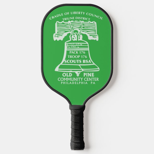 Raquette de Pickleball - Vert Olive (Recto)