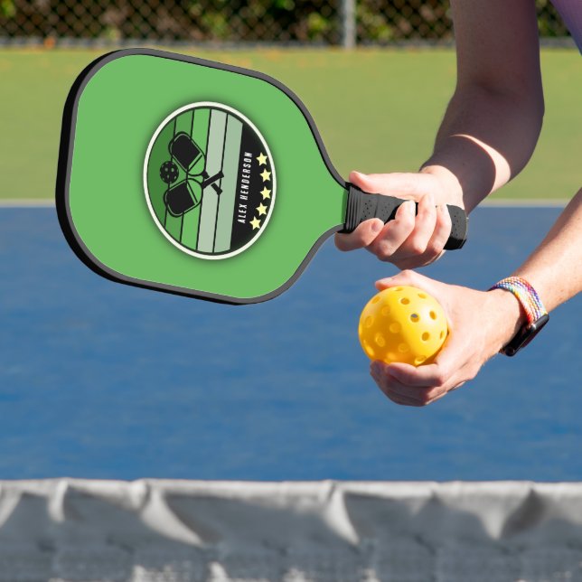 Raquette De Pickleball Vert personnalisé (Insitu)