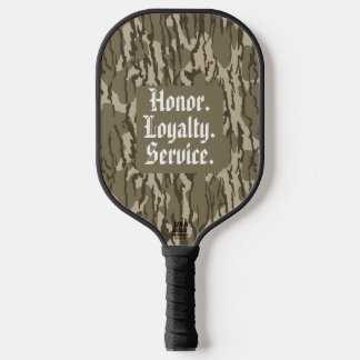 Raquette De Pickleball Vétérans Militaires Honorez Bottom Lands Camo