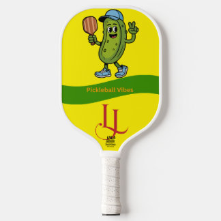 Raquette de Pickleball Vibes Cartoon Pickle