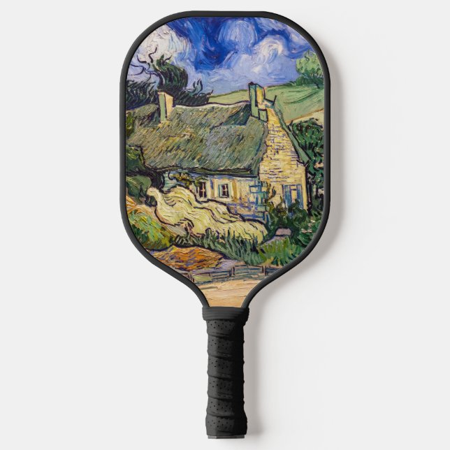 Raquette De Pickleball Vincent Van Gogh - Chalets de chaume à Cordeville (Recto)