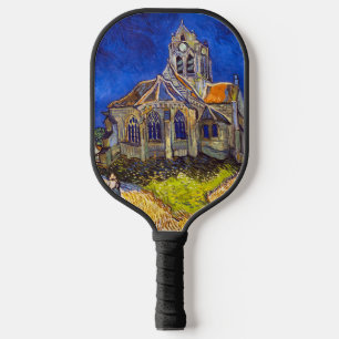 Raquette De Pickleball Vincent van Gogh - L'église d'Auvers-sur-Oise