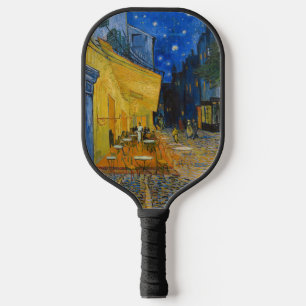 Raquette De Pickleball Vincent van Gogh - Terrasse de café la nuit