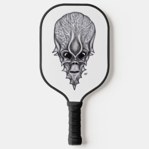 Raquette De Pickleball Visage Alien, Reconstruction faciale du crâne afri