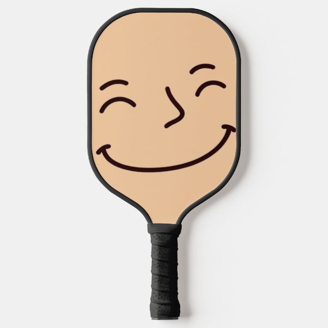 Raquette De Pickleball Visage souriant  (Recto)