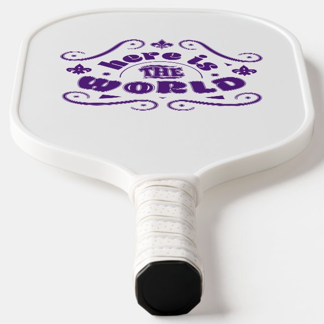 Raquette De Pickleball Voici le monde (Poser)