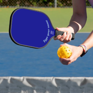 Raquette De Pickleball Votre nom sur Pickleball Paddle bleu clair