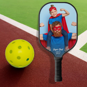 Raquette De Pickleball Votre photo personnalisée et tout texte personnali