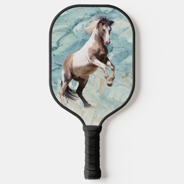 Raquette De Pickleball Voyageur de Cheval sauvage (Recto)
