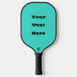Raquette De Pickleball Vrai bleu turquoise bleu vert Sud-ouest couleur so