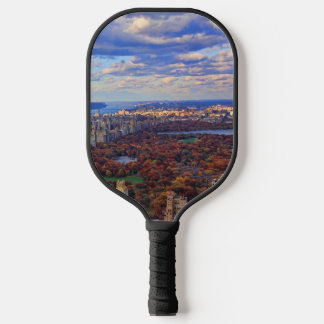 Raquette De Pickleball Vue d'en haut : Automne à Central Park 01
