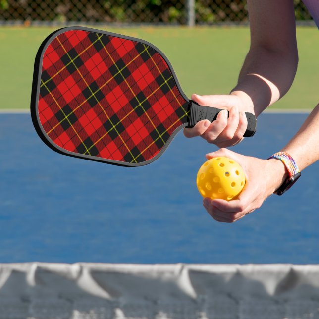 Raquette De Pickleball Wallace Red Tartan (Insitu)