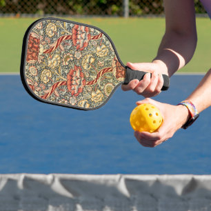 Raquette De Pickleball Wandle par William Morris, textile ancien Beaux-Ar