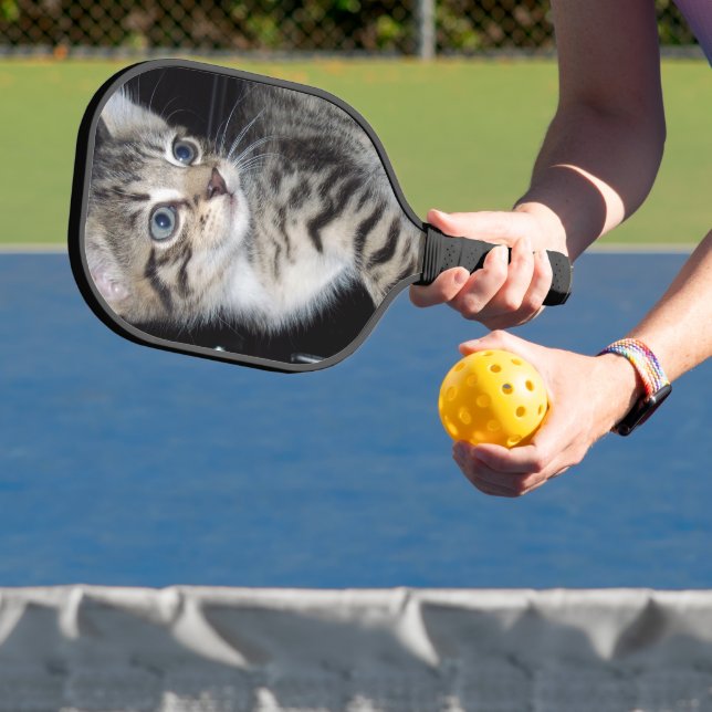 Raquette De Pickleball "Whiskers of Trouble : The Mischievous Tabby Kitte (Insitu)