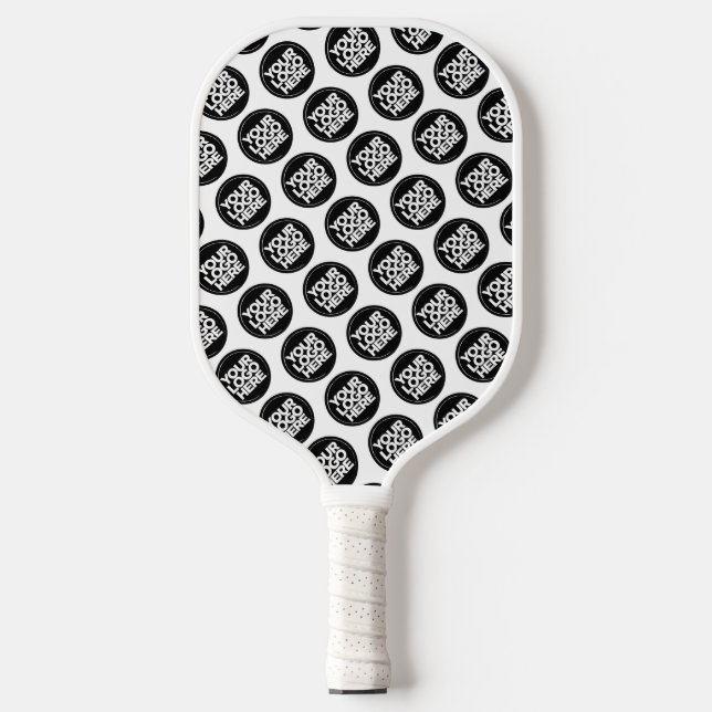 Raquette De Pickleball White Custom Logo business pattern (Recto)