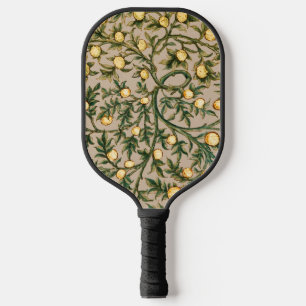 Raquette De Pickleball William Morris Floral Fruit Jardin Fleur Classique