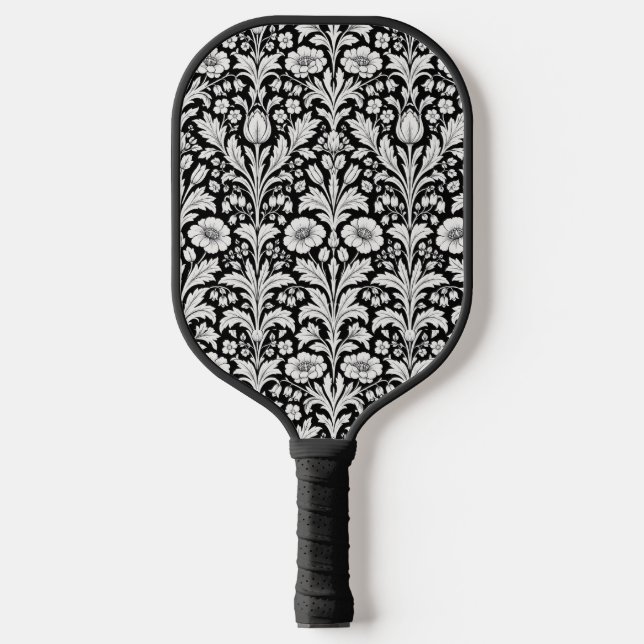 Raquette De Pickleball William Morris monochrome (Recto)
