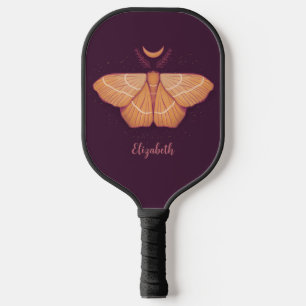 Raquette De Pickleball Witchy Moon Magique Insect Cottagecore Nom