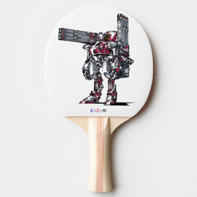 RAQUETTE DE PING PONG 作品番号00010　「高出力荷粒子砲3連装2基装備の砲兵機」 (Devant)