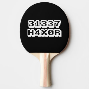 RAQUETTE DE PING PONG 31337 PIRATE INFORMATICIEN