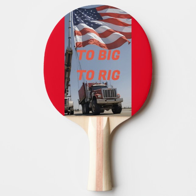 RAQUETTE DE PING PONG À GRANDE ET À GRANDE (Devant)