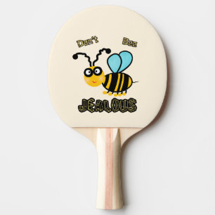 Raquette De Ping Pong Abeille drôle
