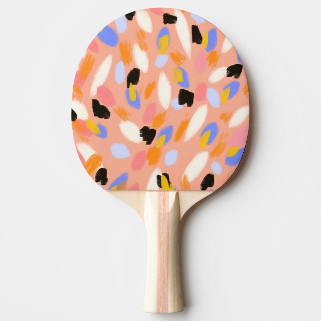 Raquette De Ping Pong abrégé sur pêche (Devant)