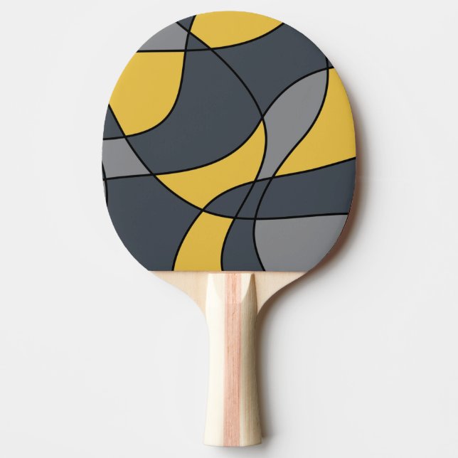 Raquette De Ping Pong Abstract, modern, geometric, trendy pattern (Devant)