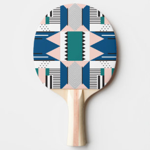 Raquette De Ping Pong Abstrait moderne : Style géométrique sans couture