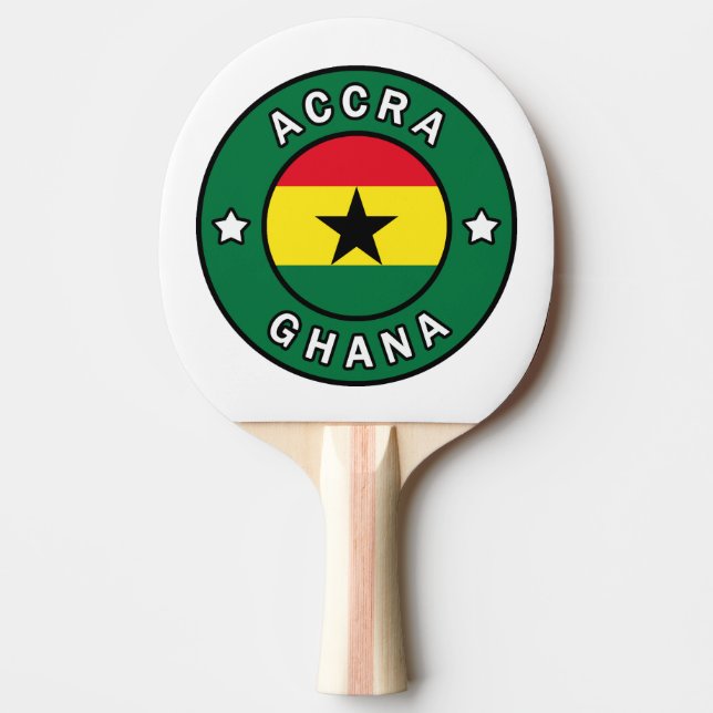 Raquette De Ping Pong Accra Ghana (Devant)