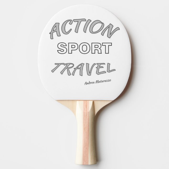 Raquette De Ping Pong Action Sport Travel (Devant)